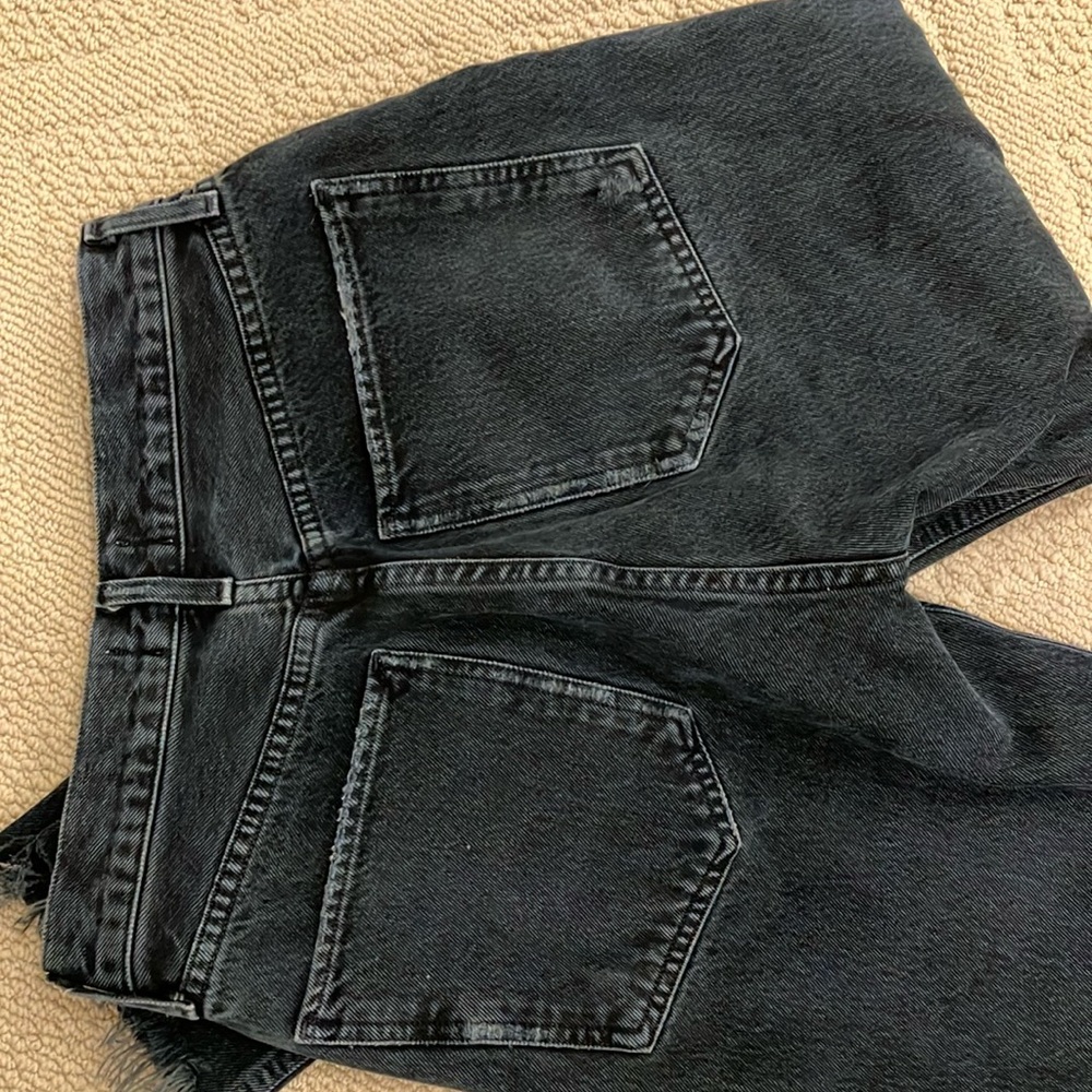 Agolde Riley Jeans 26 washed black - Picture 6 of 13
